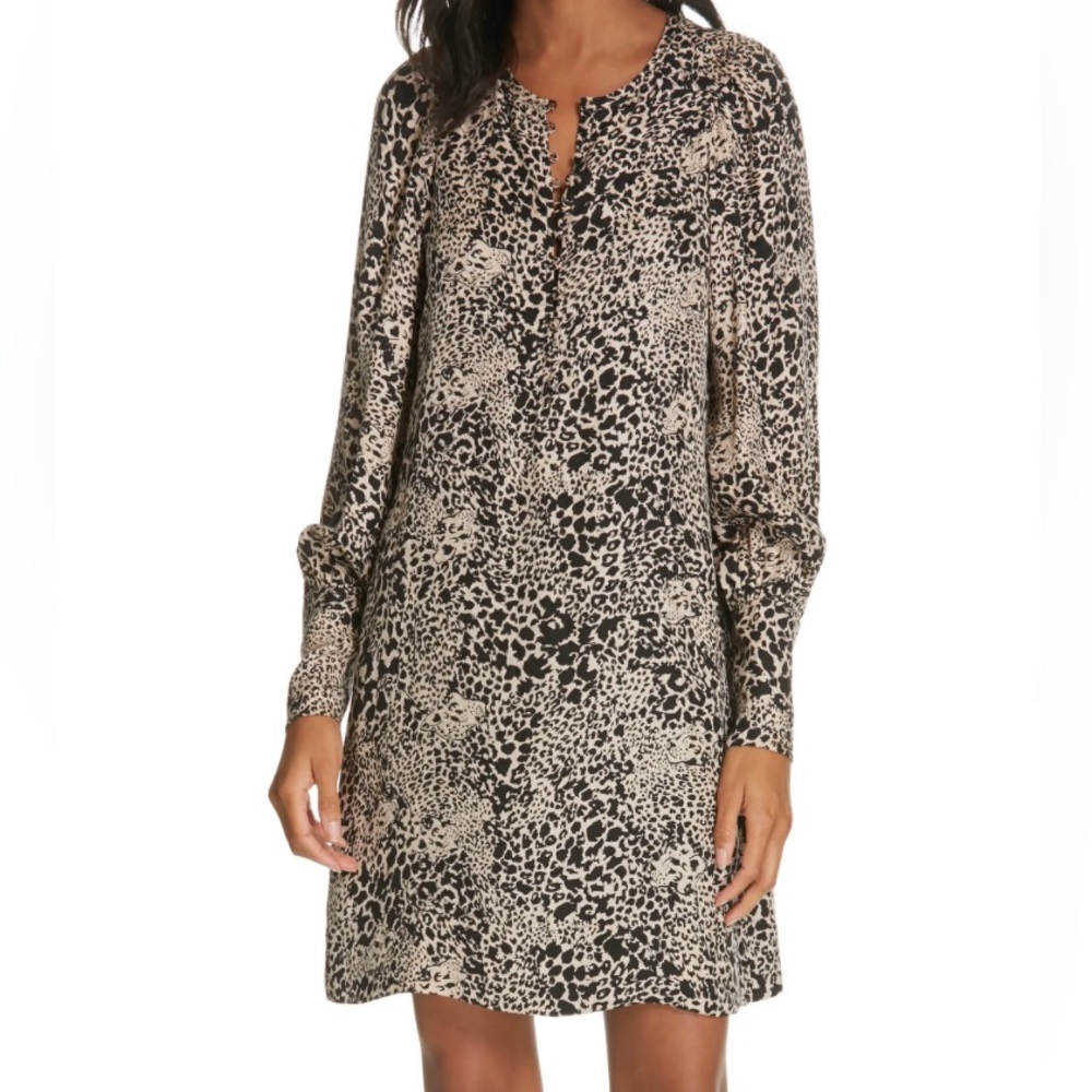 🆕 Rebecca Taylor Leopard Dress